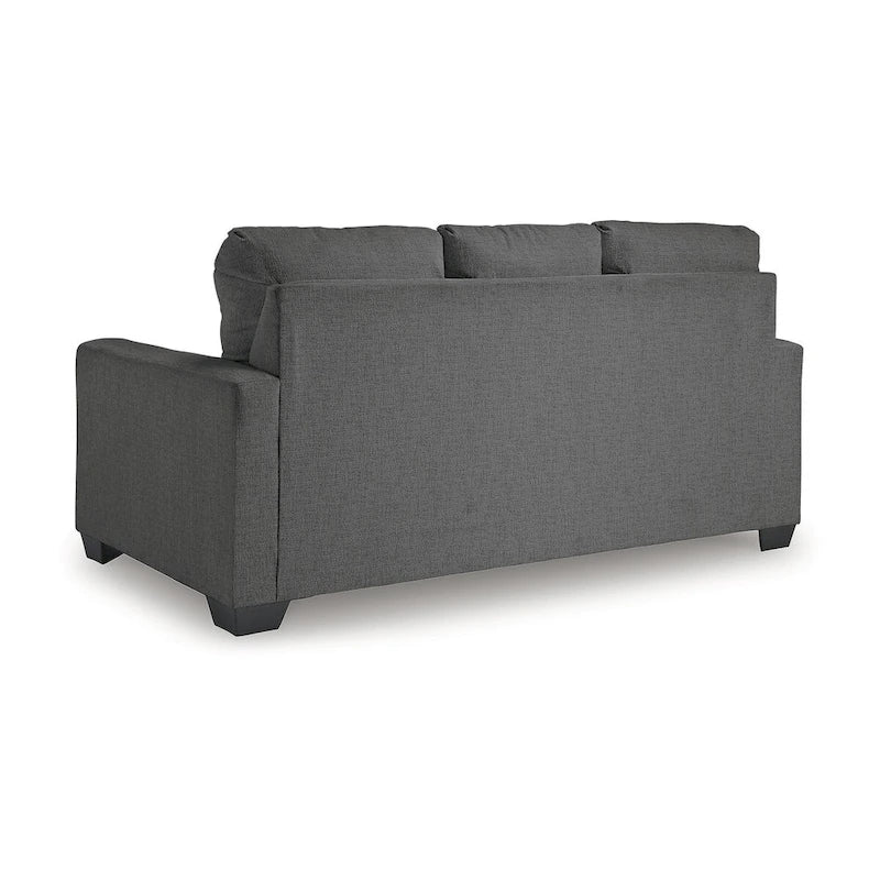 Signature Design by Ashley Rannis Pewter Full Sofa Sleeper - 76W x 40D x 39H
