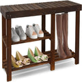 hoe Rack Bench for Entryway - 33.5D x 11.02W x 17.7H