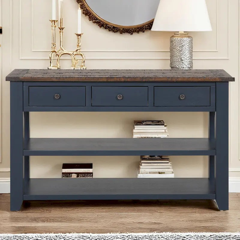 Modern Solid Wood Sofa Table