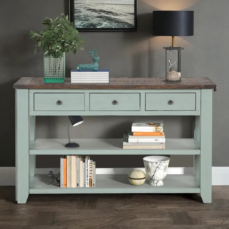 Modern Solid Wood Sofa Table