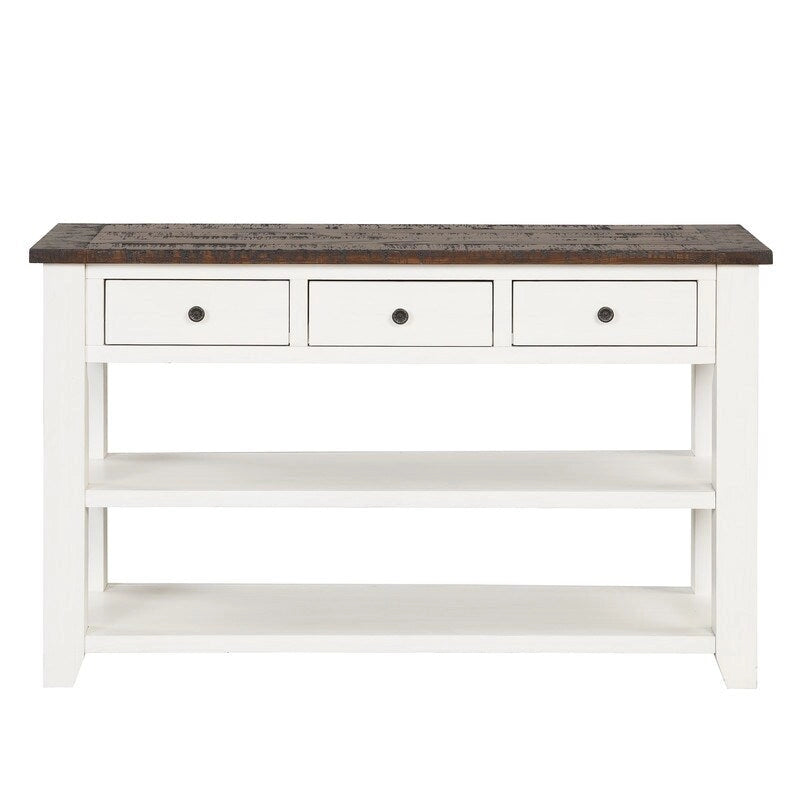 Modern Solid Wood Sofa Table