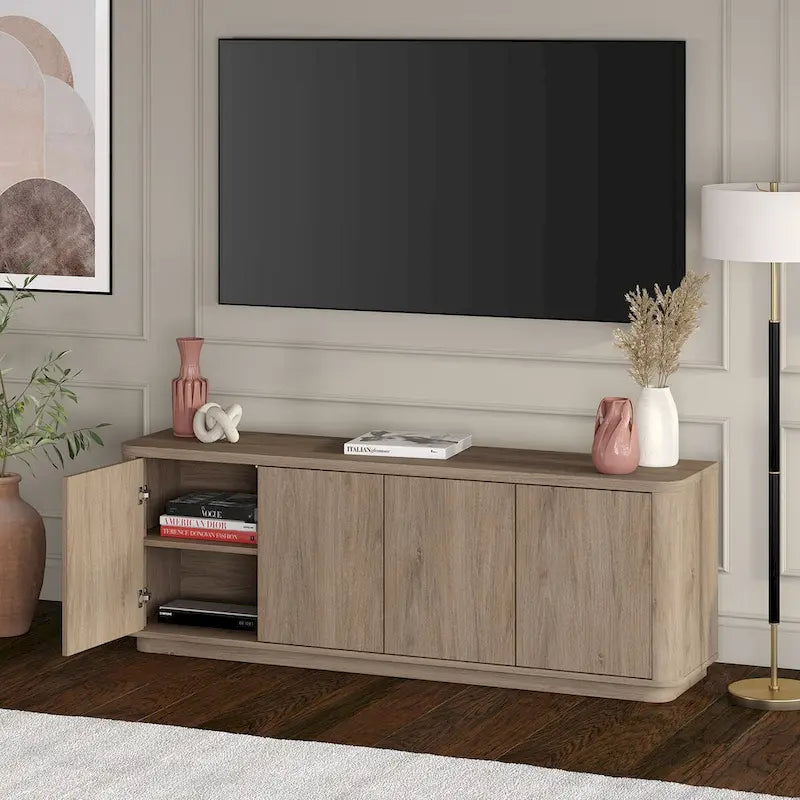 Plympton Rectangular TV Stand for TV's up to 75 - 68 Wide