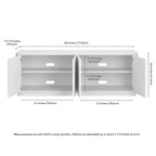 Plympton Rectangular TV Stand for TV's up to 75 - 68 Wide