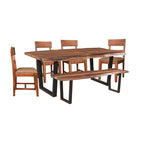 Sienna Live Edge Walnut Dining Table