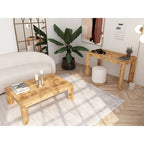 Studio London Chorus Console Desk Modern Vanity Table with Storage