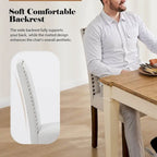 Modern Upholstered Dining Chairs, Set of 2