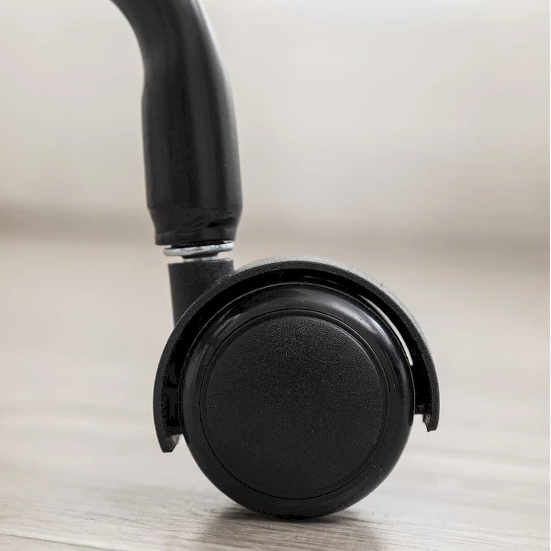 Diamond Tufted Armless Adjustable Swivel Home Office Chair