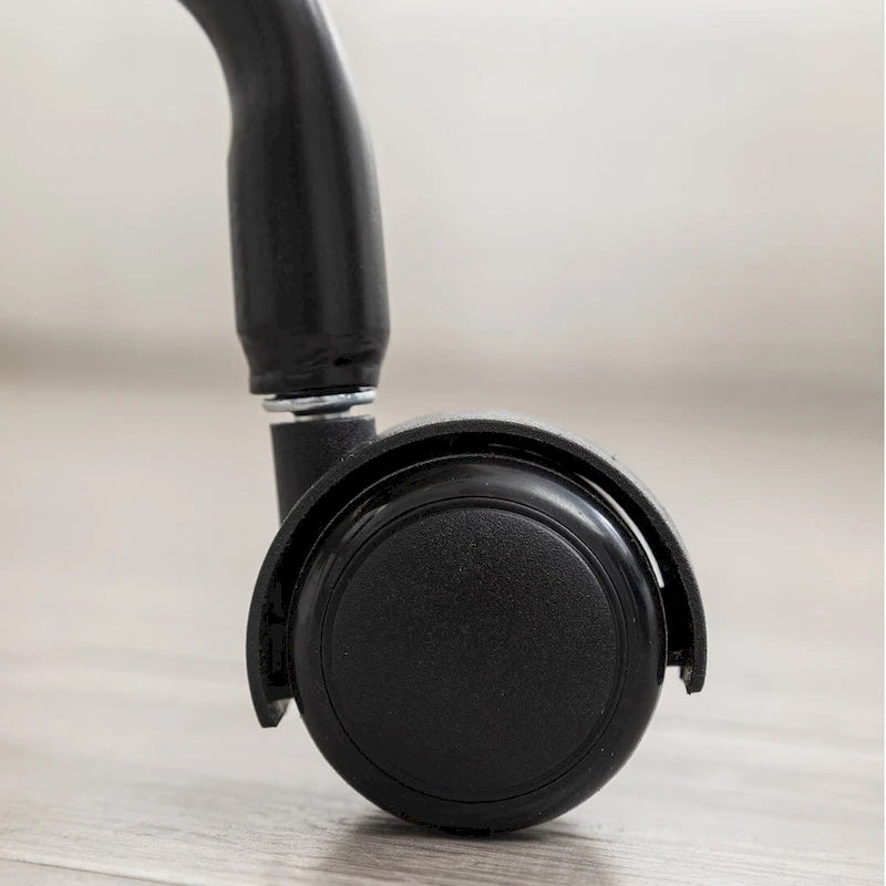 Diamond Tufted Armless Adjustable Swivel Home Office Chair