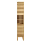 Render Tall Narrow Bathroom Storage Cabinet