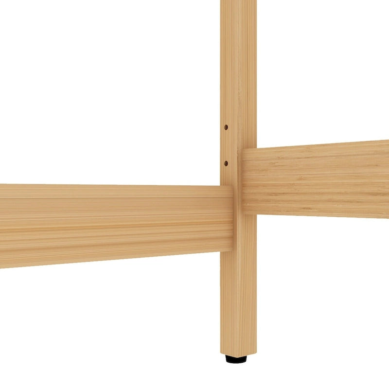 65 Tall Neutral Over-The-Toilet Bathroom Cabinet with Shelf and Two Doors