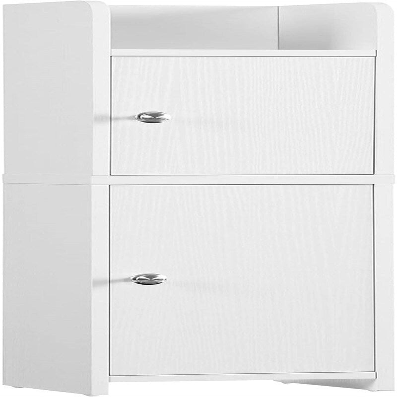 Small Bathroom Storage Cabinet Small Cabinet with Doors and Adjustable Shelves - 7.1D x 7.9W x 29.7H