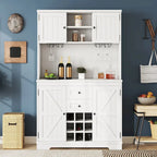 73.8H Kitchen Cabinet with Storage - N/A