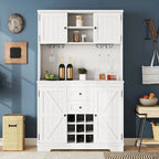 73.8H Kitchen Cabinet with Storage - N/A