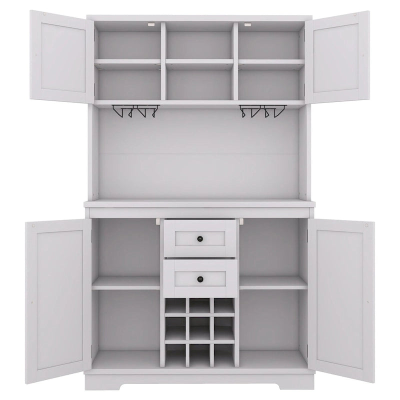 73.8H Kitchen Cabinet with Storage - N/A