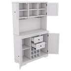 73.8H Kitchen Cabinet with Storage - N/A