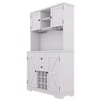 73.8H Kitchen Cabinet with Storage - N/A