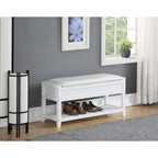 Seating Bench with Shoe Storage for Living Room,Bedroom