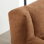 Oaks Aura Fluffy Bean Bag Chair, Super Soft Lazy Sofa Chair With Memory Foam And Ottoman, Indoor Modern Bean Bag Chair