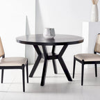 SAFAVIEH Couture Orestilla Round Wood Dining Table - 48Wx48Dx30H