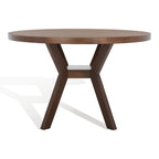 SAFAVIEH Couture Orestilla Round Wood Dining Table - 48Wx48Dx30H