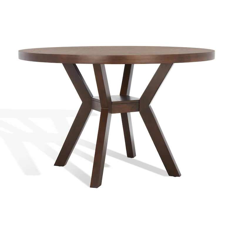 SAFAVIEH Couture Orestilla Round Wood Dining Table - 48Wx48Dx30H