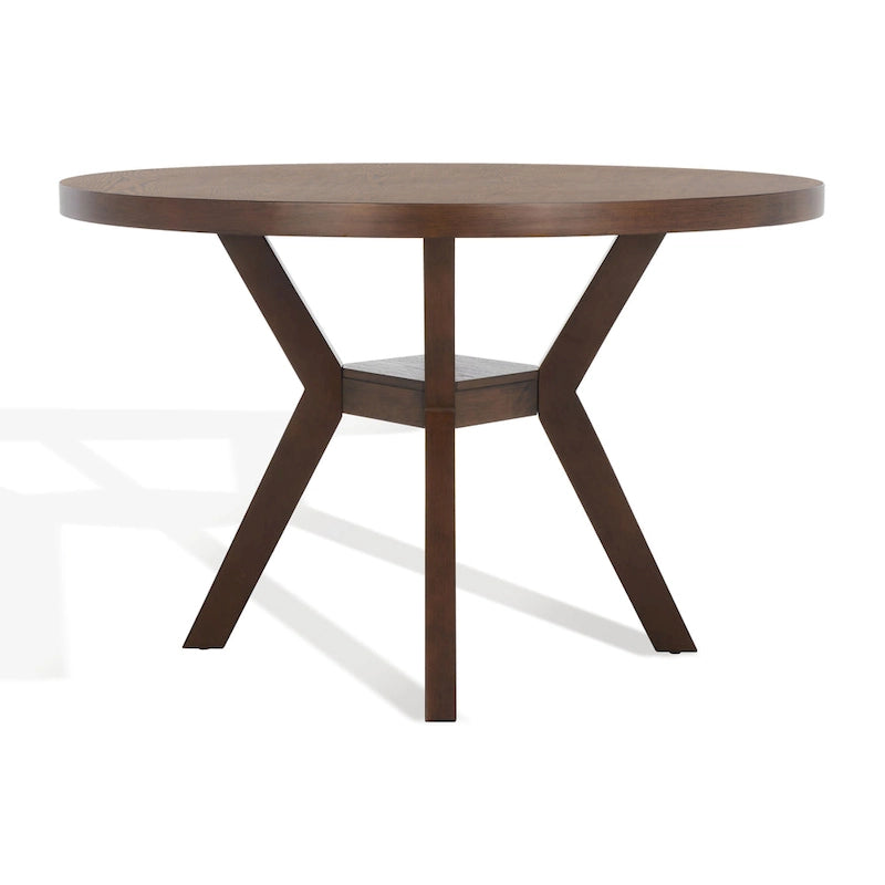 SAFAVIEH Couture Orestilla Round Wood Dining Table - 48Wx48Dx30H