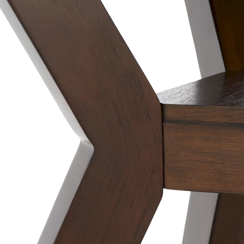 SAFAVIEH Couture Orestilla Round Wood Dining Table - 48Wx48Dx30H