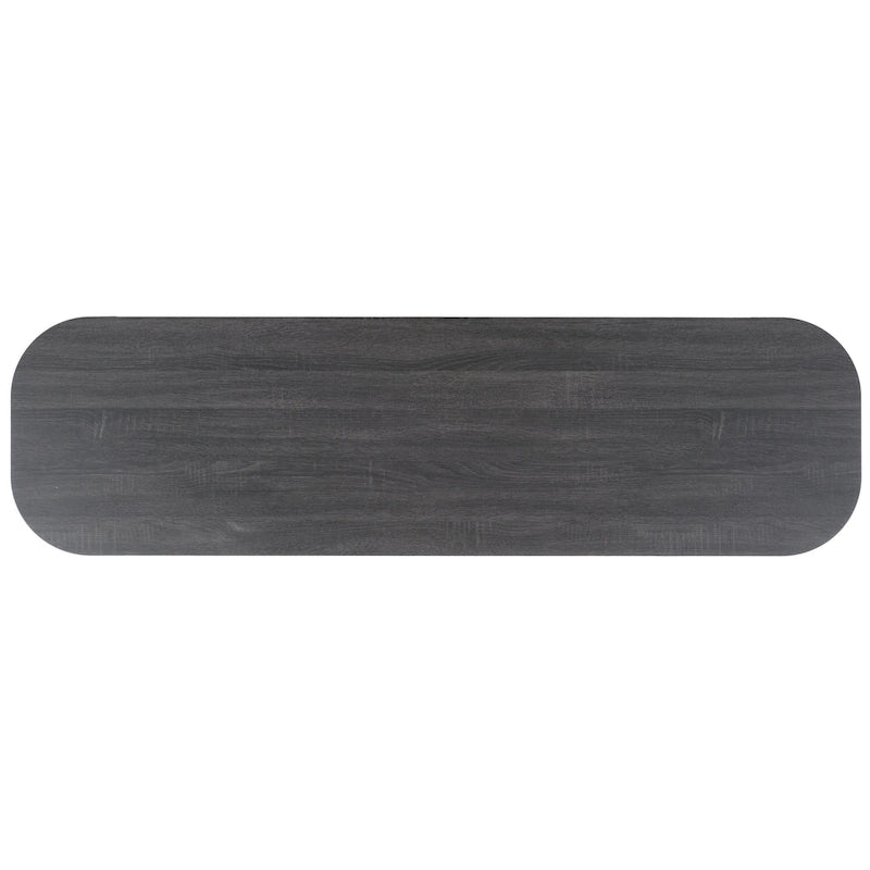 SAFAVIEH Home Tealla 2 Tambour Door Sideboard/Media Stand. - 63Wx18Dx32H